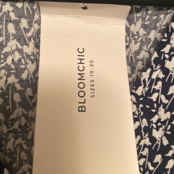 Brand New BloomChic Navy/White Wrap Dress…size 10 - Picture 7 of 7